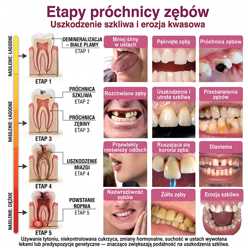 Rolimey® DenPerm – Naturalny żel wypełniający szkliwo do leczenia ubytków próchnicowych🌟