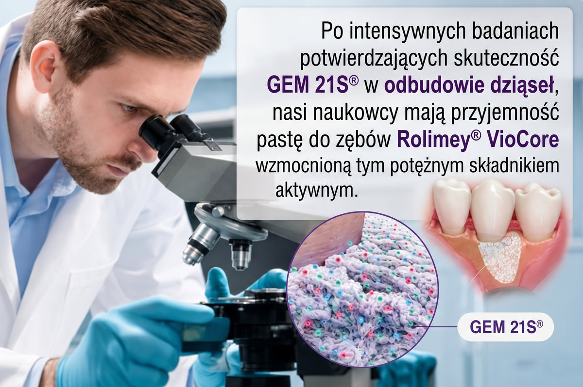 🇵🇱 🦷 Rolimey® VioCore™ 🐝 | Pasta do zębów z jadem pszczelim ✨
