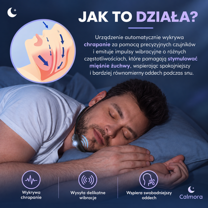 🌙 Somniva™ Inteligentny Asystent Snu – Zaawansowane Urządzenie Przeciw Chrapaniu 😴
