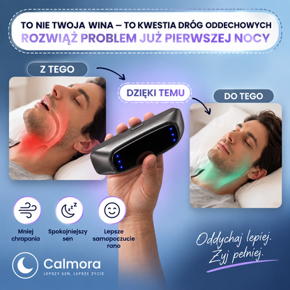 🌙 Somniva™ Inteligentny Asystent Snu – Zaawansowane Urządzenie Przeciw Chrapaniu 😴